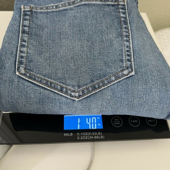 EVERLANE Slim Womens Stretch Denim 29 X 32 Jeans Lt wash - Picture 11 of 12